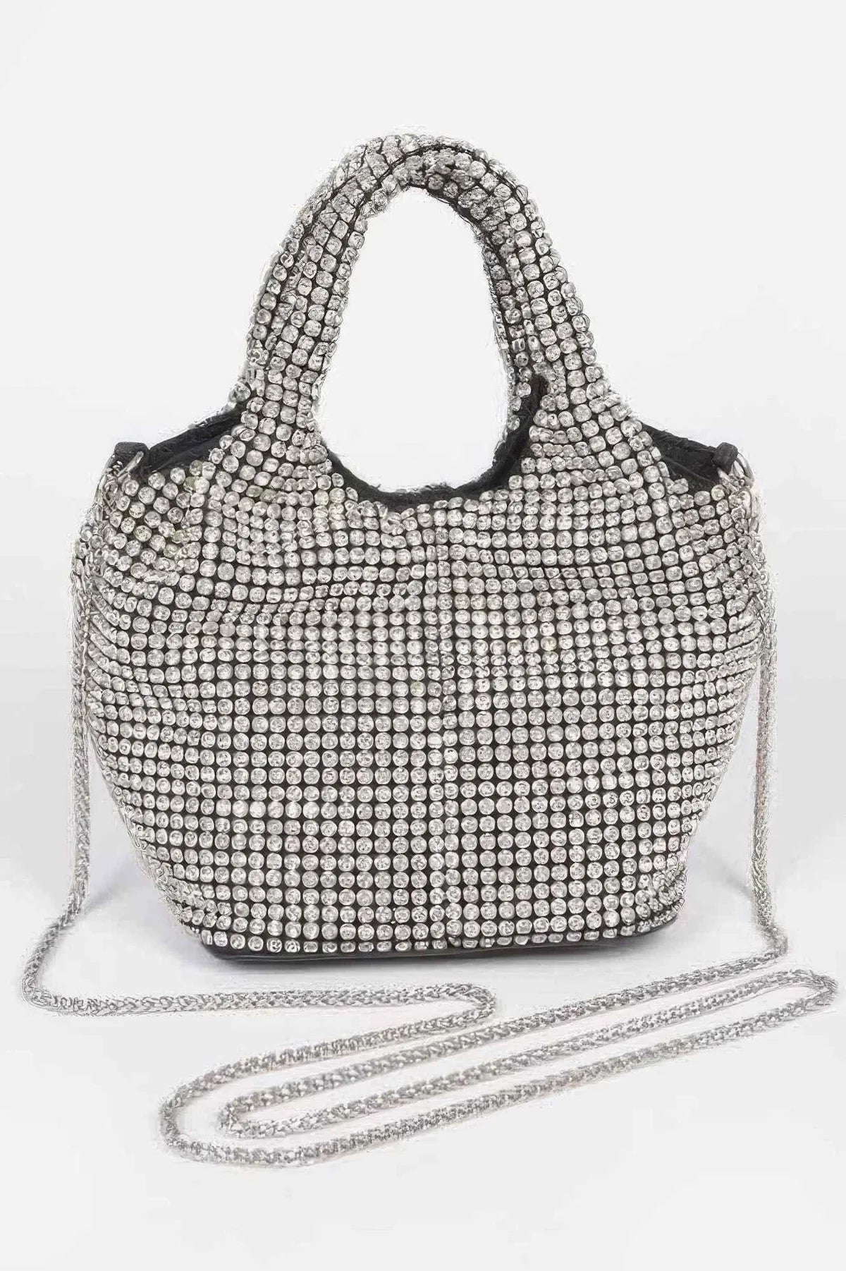 Ovesized Rhinestone Clutch