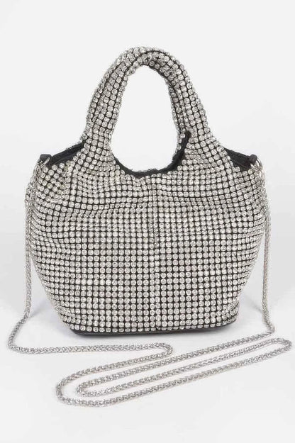 Ovesized Rhinestone Clutch