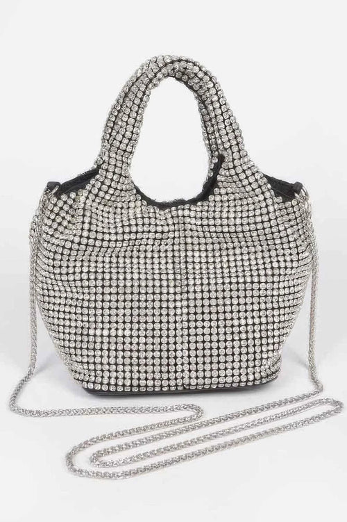 Ovesized Rhinestone Clutch