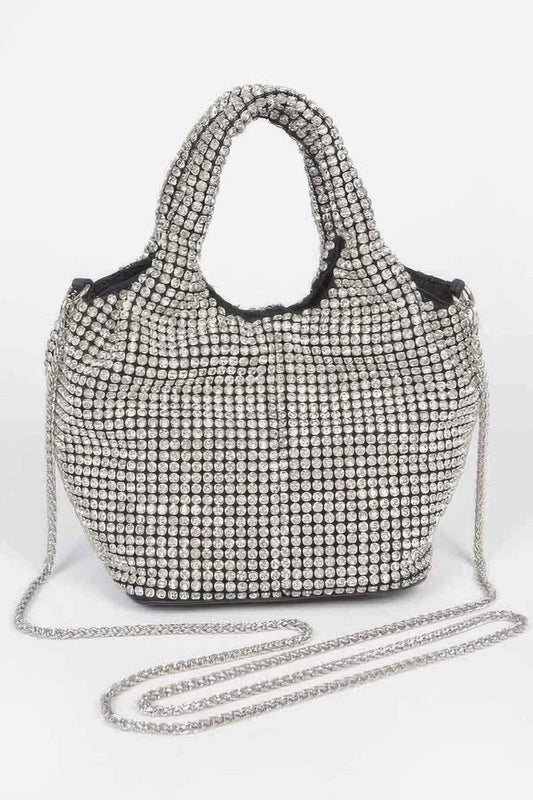 Ovesized Rhinestone Clutch