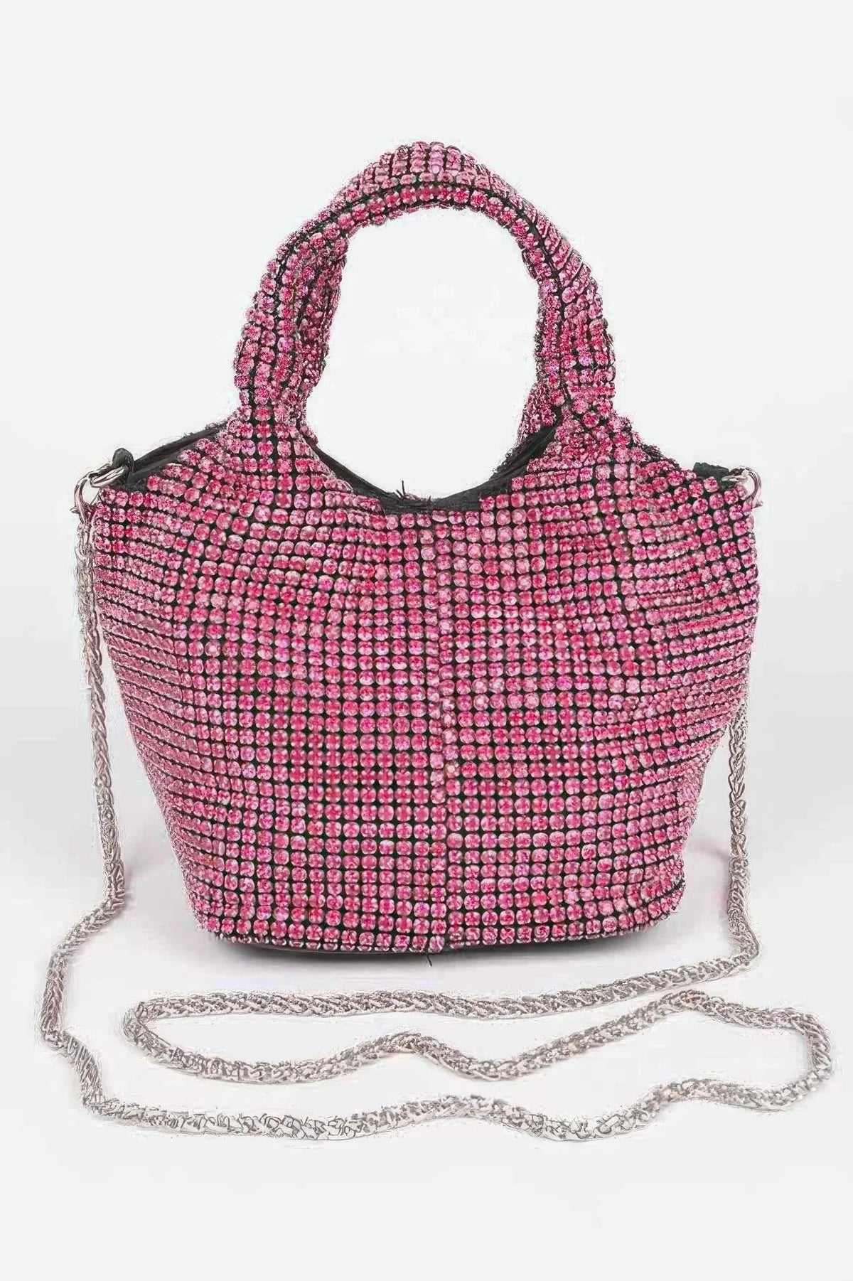 Ovesized Rhinestone Clutch