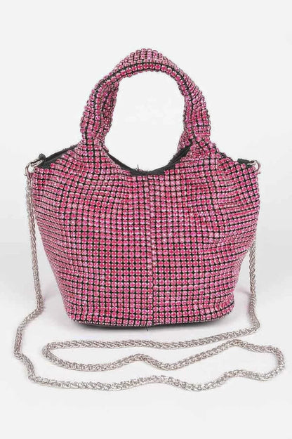 Ovesized Rhinestone Clutch