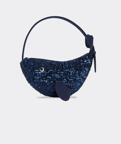 Girls' Sequin Whale Bag
